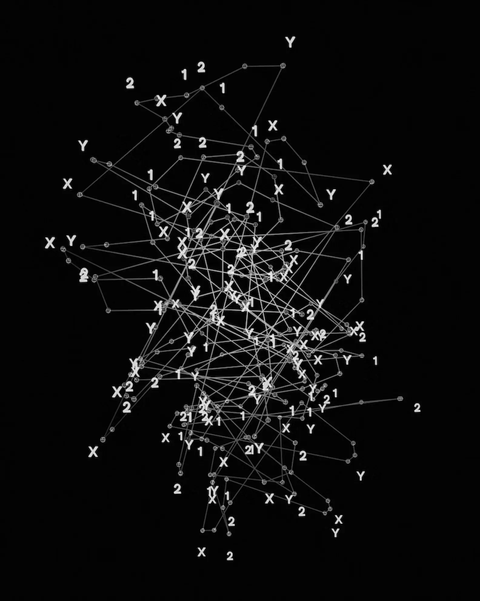 A visual encapsulation of the omnipresence of data, where
information permeates every aspect of our surroundings.