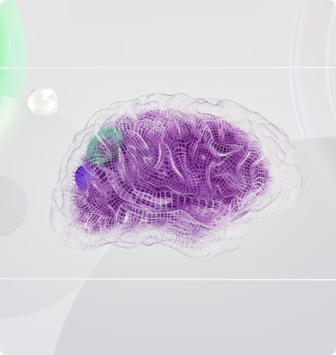 A visual representation depicting the relationship between a brain and a circuit system.