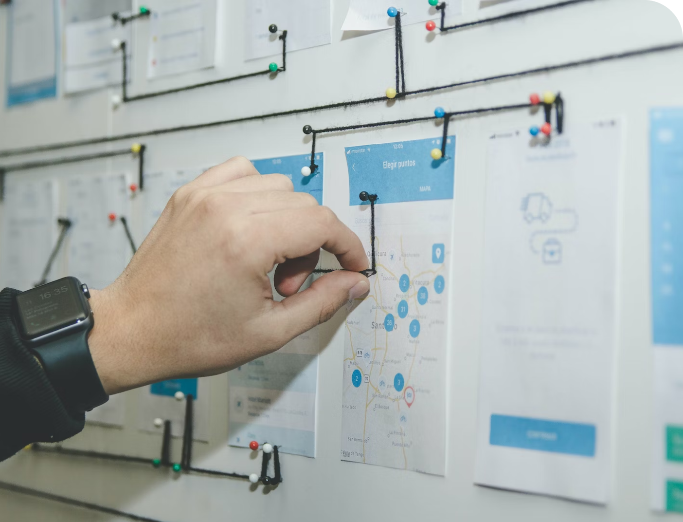  Illustrating a brainstorming board teeming with custom model concepts.