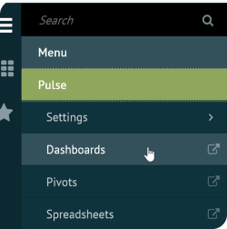 A visual representation of Open pages Menu
