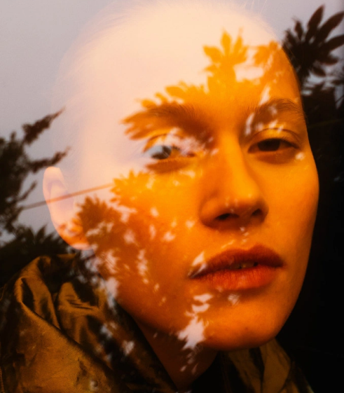 A warm portrait of a woman